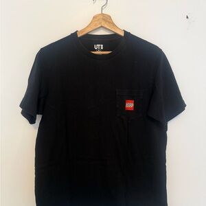 Black T-Shirt with LEGO Pocket